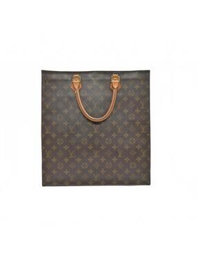 $1340 Louis Vuitton LV Hand Bag Sac Plat Brown Monogram